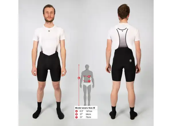 Endura Pro SL nohavice s traky a vložkou N5 black