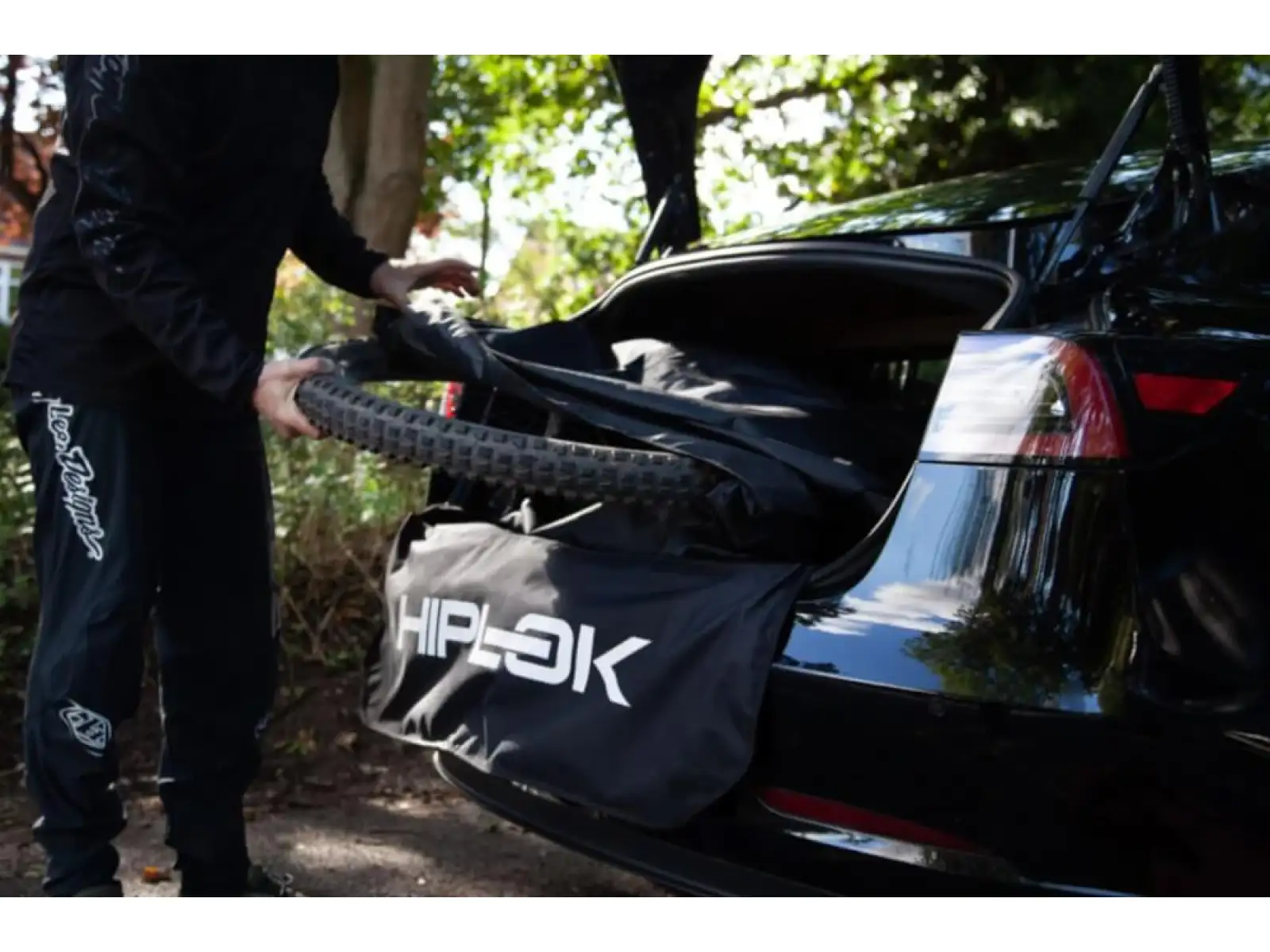 Hiplok Rideshield ochranná podložka 2700 x 1020 mm čierna