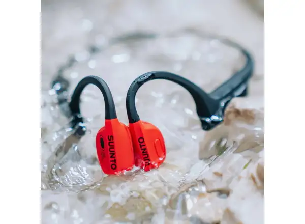 Suunto Wing slúchadlá s nabíjateľnou stanicou Lava Red