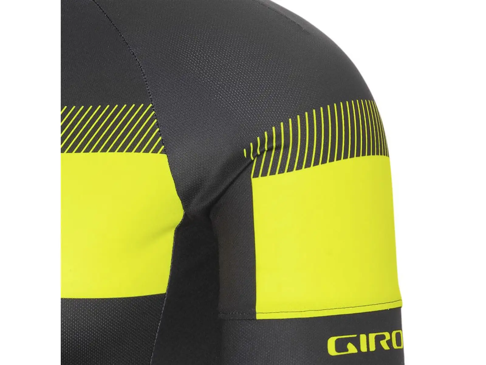 Giro Chrono Sport pánsky dres s krátkym rukávom Black/Hi Yellow Sprint