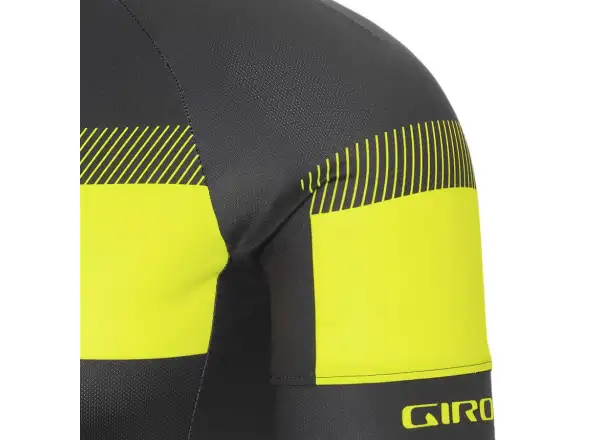 Giro Chrono Sport pánsky dres s krátkym rukávom Black/Hi Yellow Sprint
