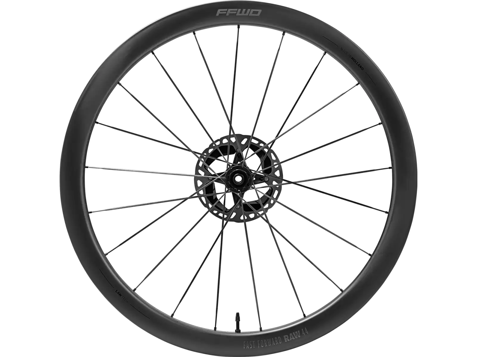 FFWD RAW CS 44 cestné výpletové kolesá Matt Black