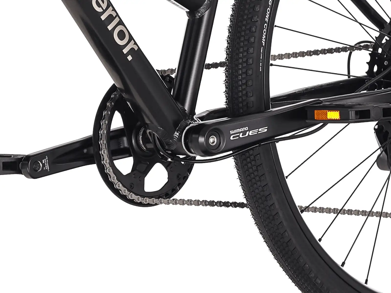Superior Blox 6.4 MS mestský bicykel Matte Black
