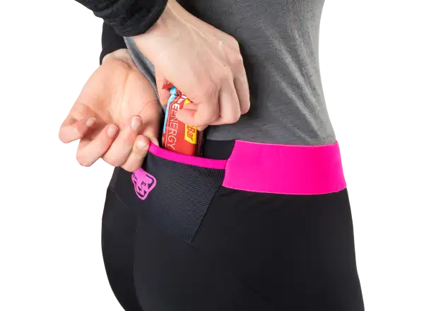 Dynafit Mezzalama Race2 skialpové dámske nohavice black out pink