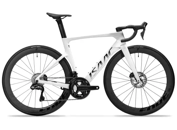 Isaac Meson 105 Di2 cestný bicykel Mineral White