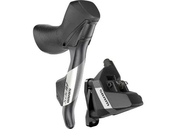 Sram Apex AXS D1 pravá řadící / brzdová páka a třmen Flat Mount, vedení 2000 mm