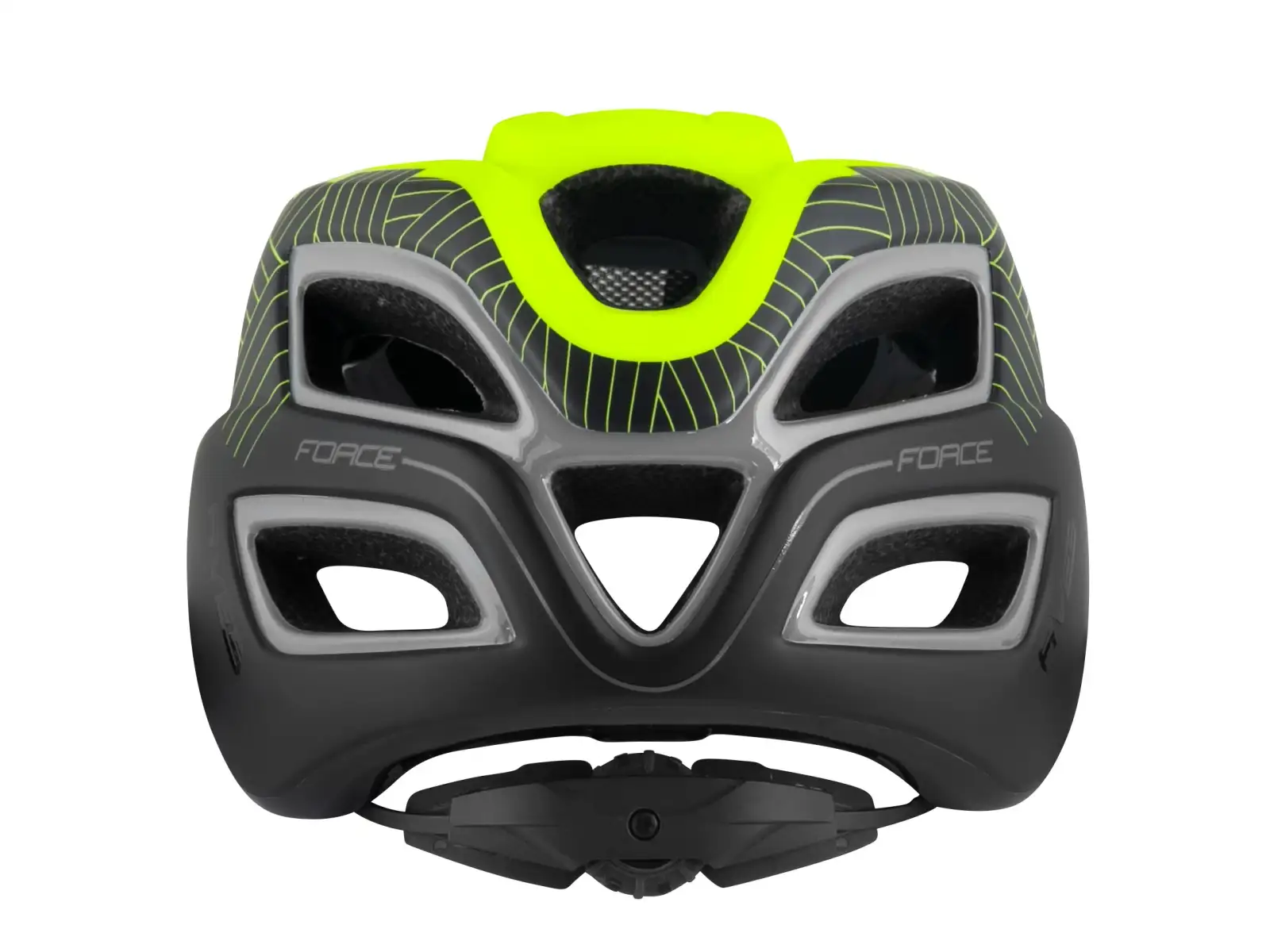 Force Aves MTB prilba fluo/čierna matná