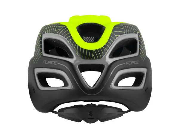 Force Aves MTB prilba fluo/čierna matná