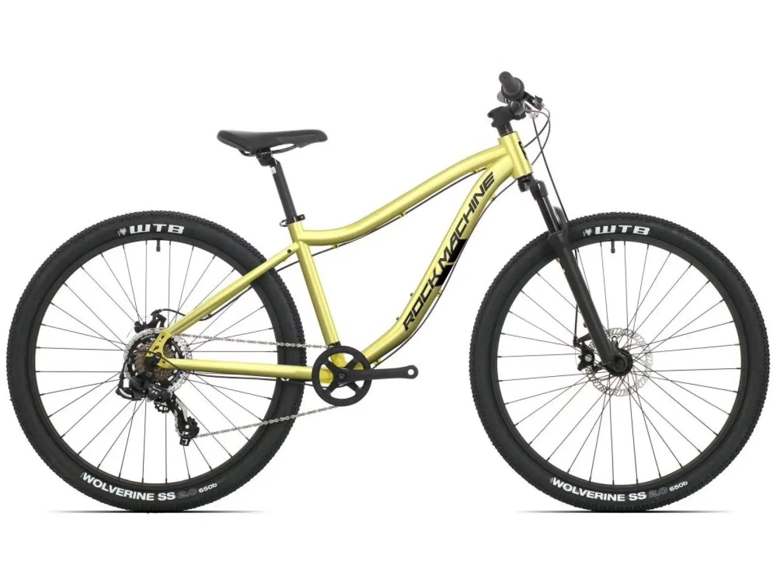 Rock Machine Storm 27 MD detský bicykel Sulfur Yellow