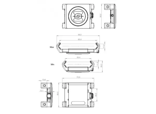 Univerzálny držiak smartfónu SP Connect Phone Clamp