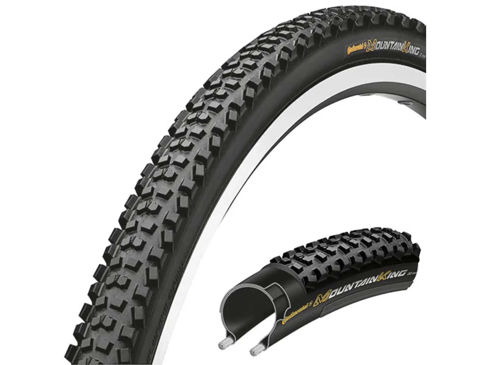 Continental Mountain King CX RaceSport crossová pneumatika Kevlar 32-622