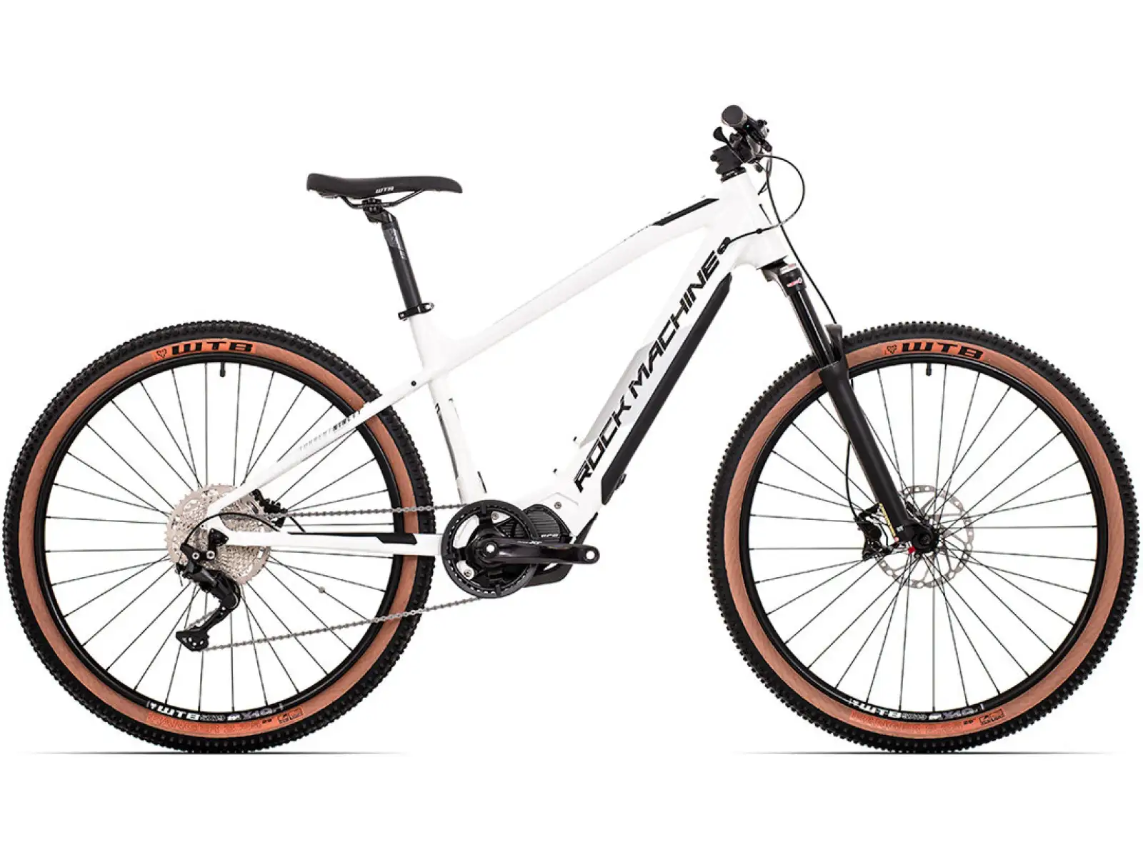 Rock Machine Torrent INT e90-29 Gloss White/Grey horský elektrobicykel