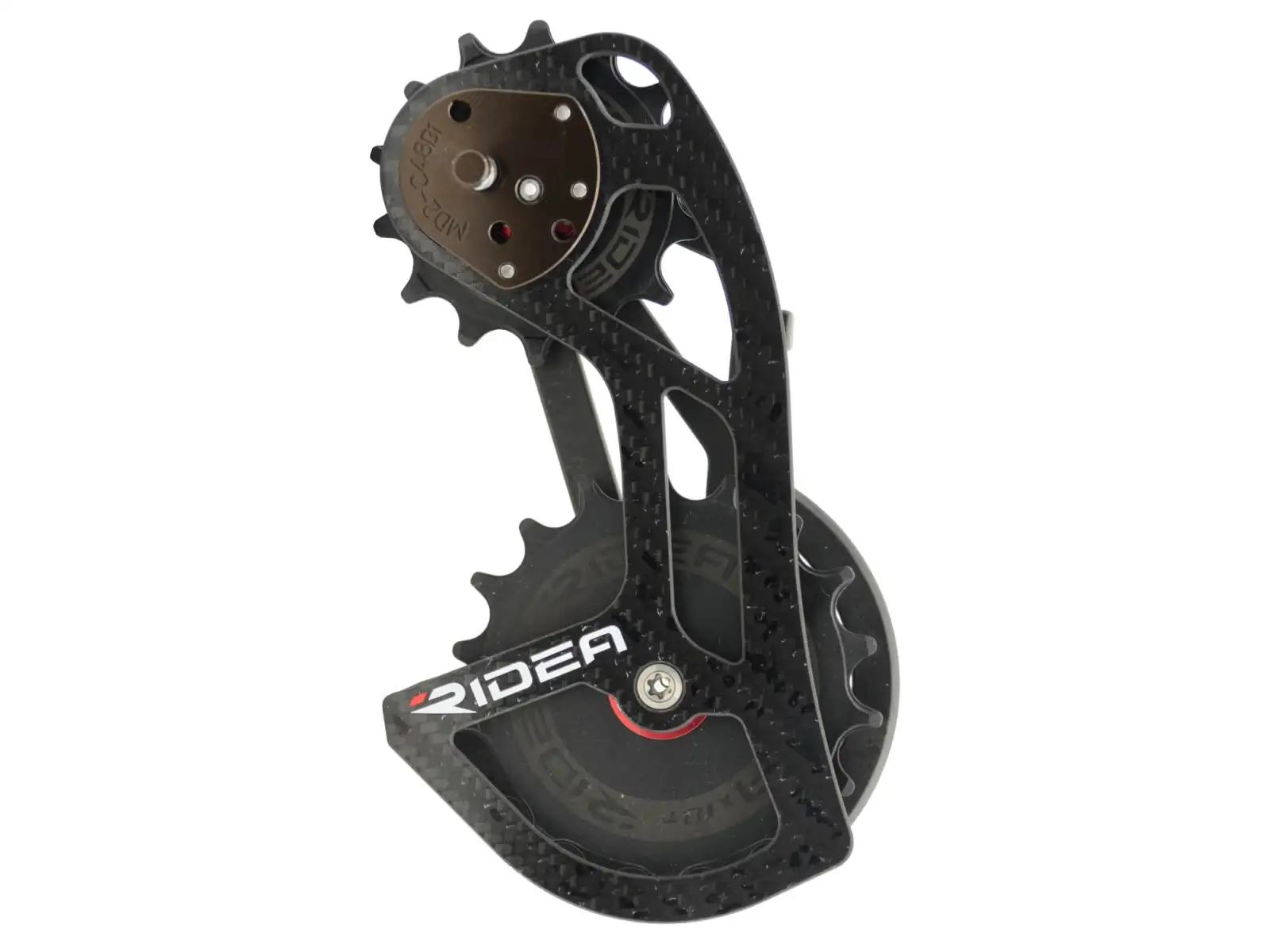 Ridea Oversize M2 Carbon Leash 14/18 zubov čierna