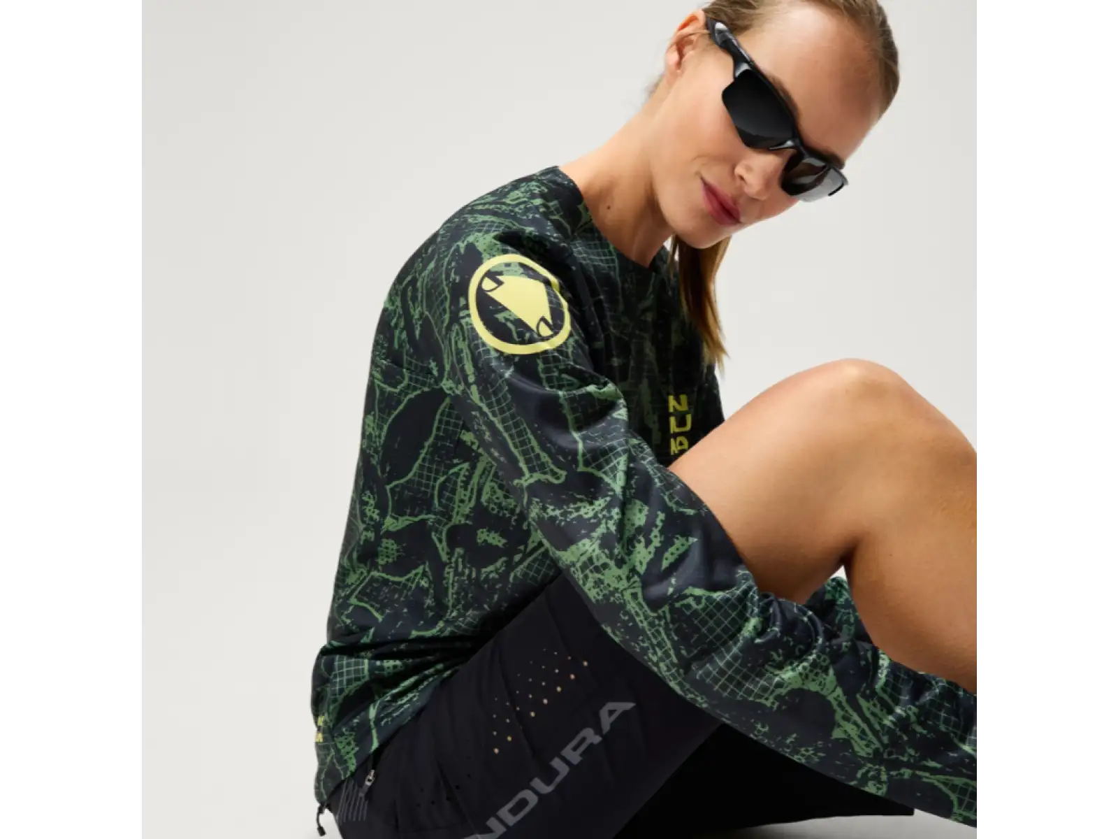 Endura Floral LTD dámsky dres dlhý rukáv Black