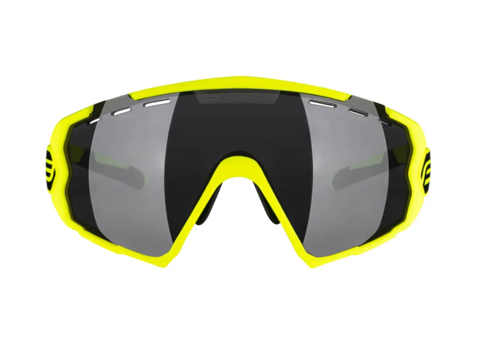 Force Ombro cyklistické okuliare fluo/čierne sklá