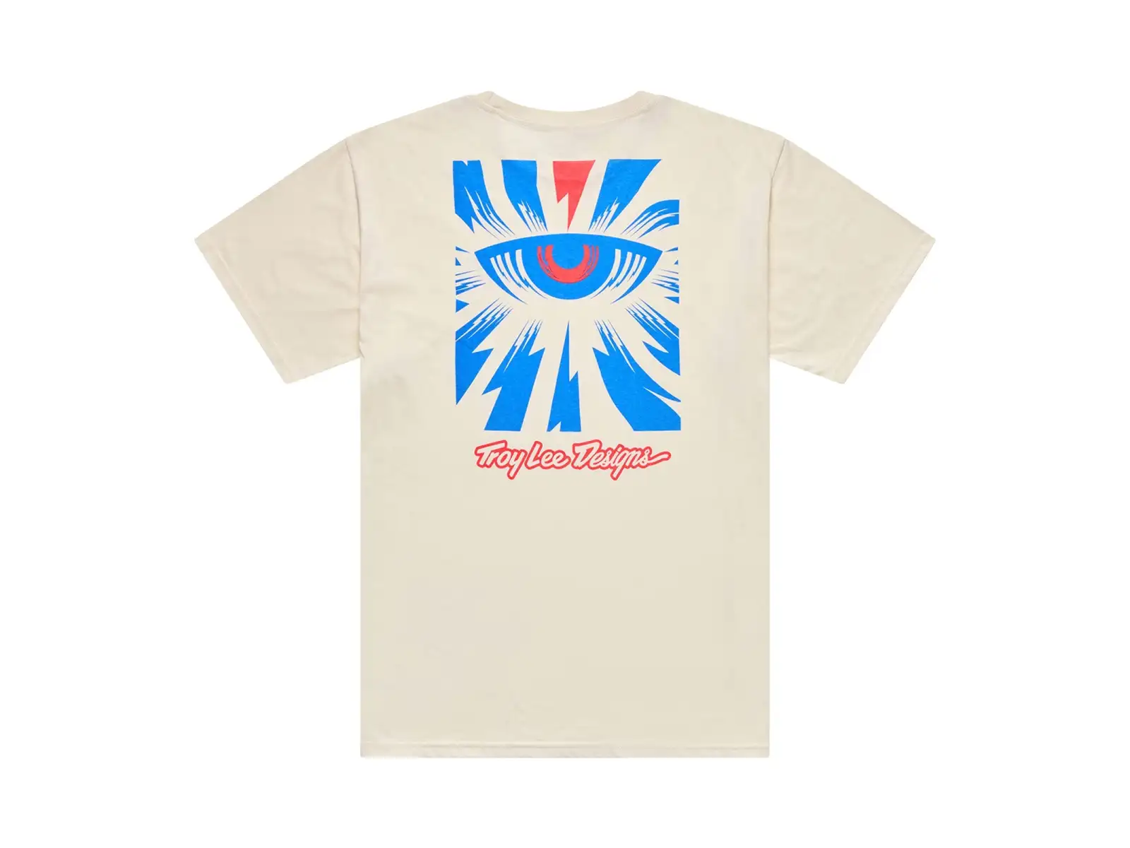 Troy Lee Designs Cyborg pánske tričko krátky rukáv Vintage White