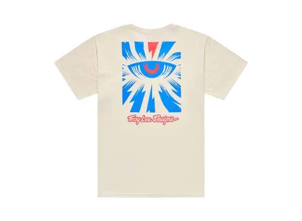 Troy Lee Designs Cyborg pánske tričko krátky rukáv Vintage White