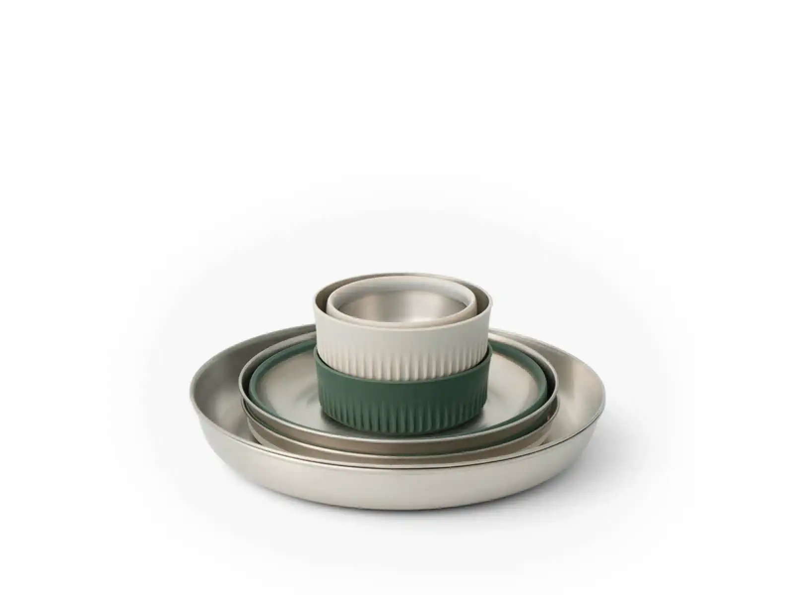 Sea to Summit Detour Stainless Steel Dinnerware Set 6 dielna sada riadu