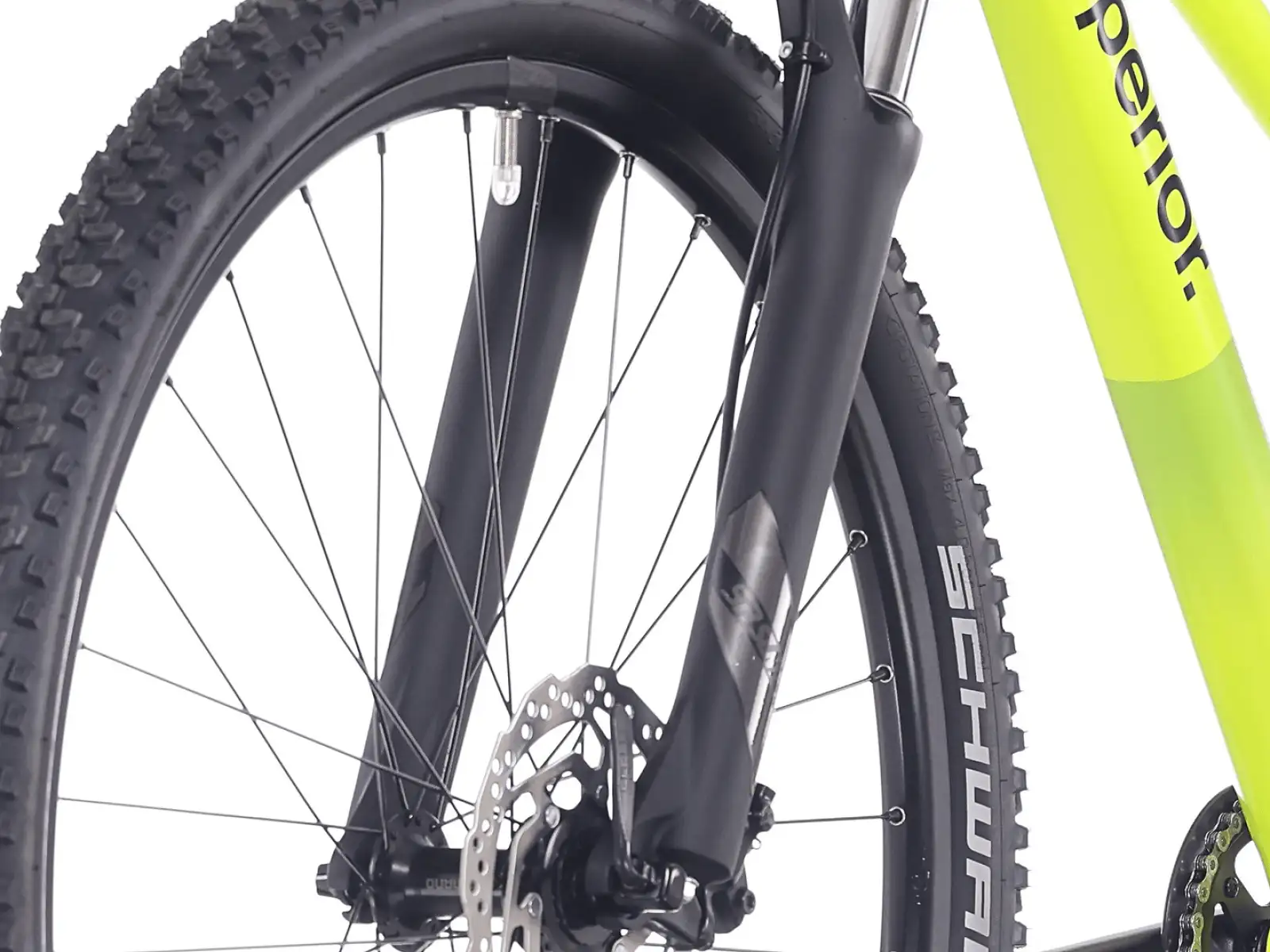Superior RACER 27 detský bicykel Matte Radioactive Yellow