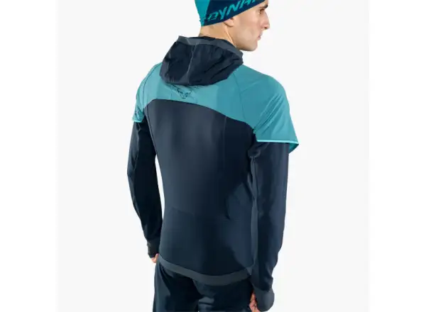 Dynafit Alpine Hybrid pánska bežecká bunda storm blue
