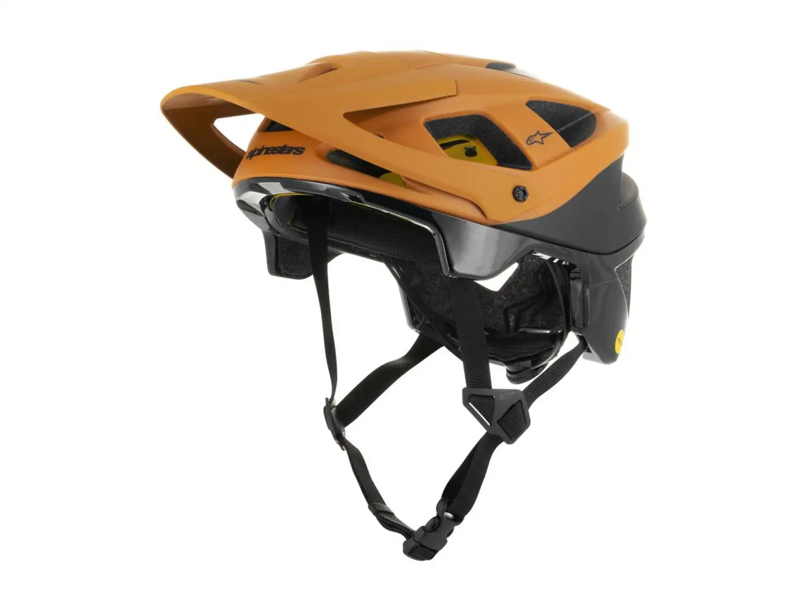 Alpinestars Vector Tech Zeal MIPS prilba Blac/Dark Gold