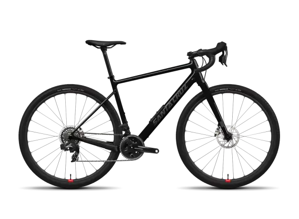 Santa Cruz Stigmata 4 CC Rival 1x AXS gravel bicykel Gloss Black Sparkle