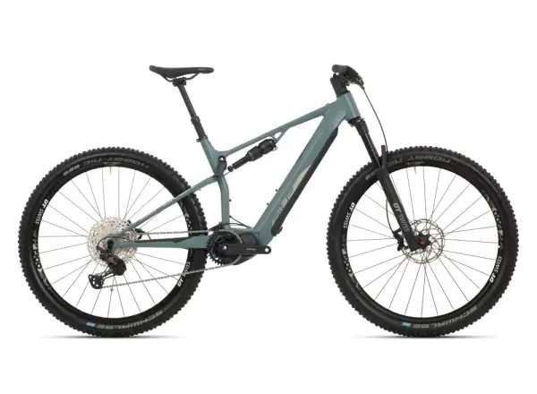 Superior eXF 9049 R horský elektrobicykel matte trooper green/chrome silver