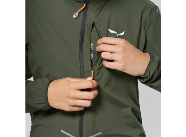 Salewa Pedroc Wind Light dámska bunda Dark Olive