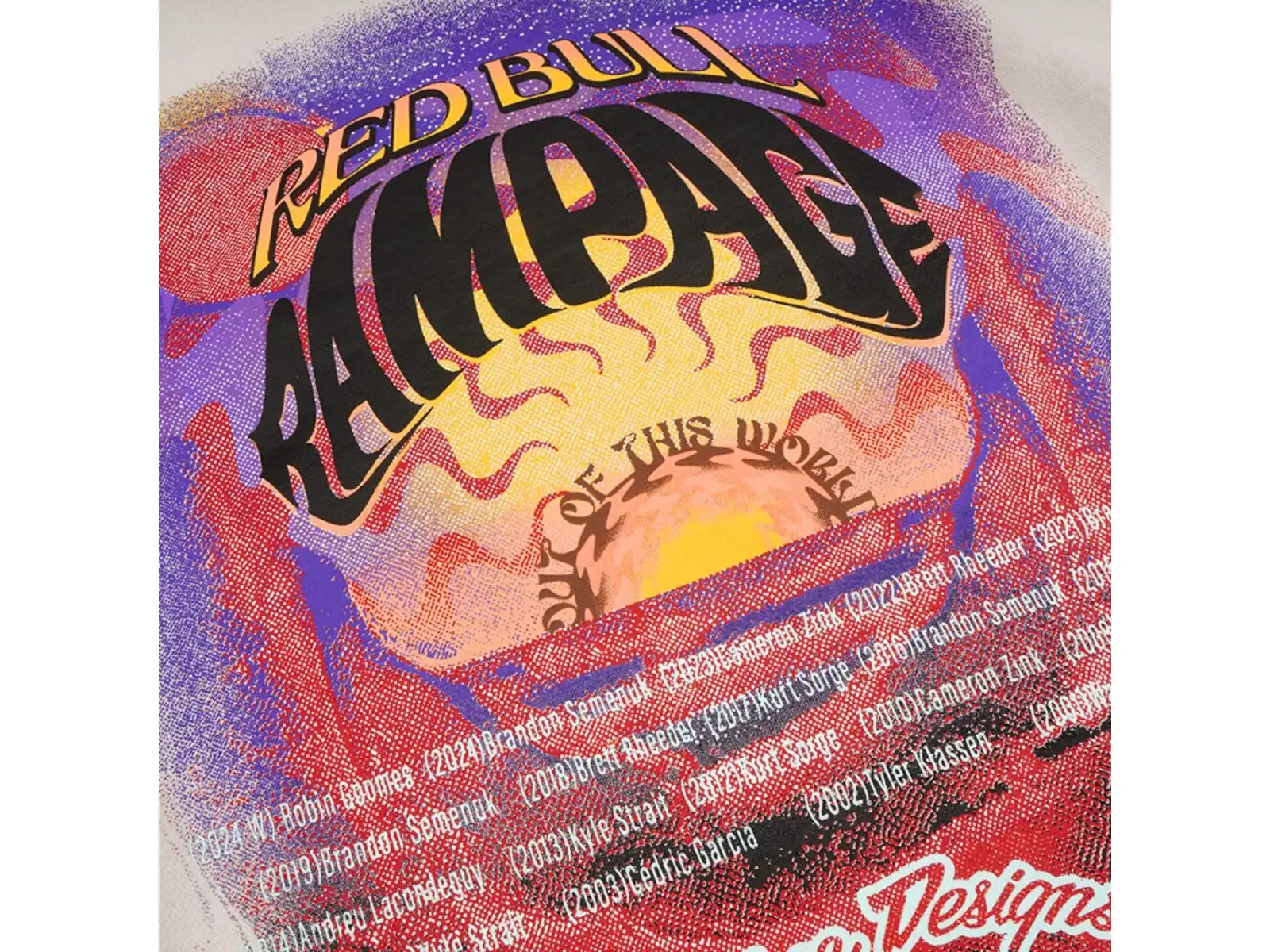 Troy Lee Designs x Red Bull Rampage Valley of Gods pánska mikina Bone