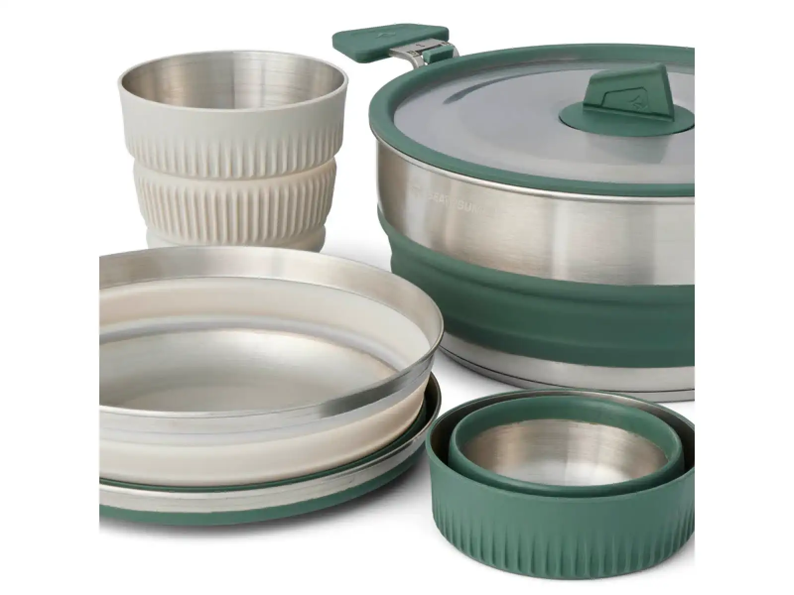 Sea to Summit Detour Stainless Steel Collapsible One Pot Cook Set 3L skladací hrniec v sade