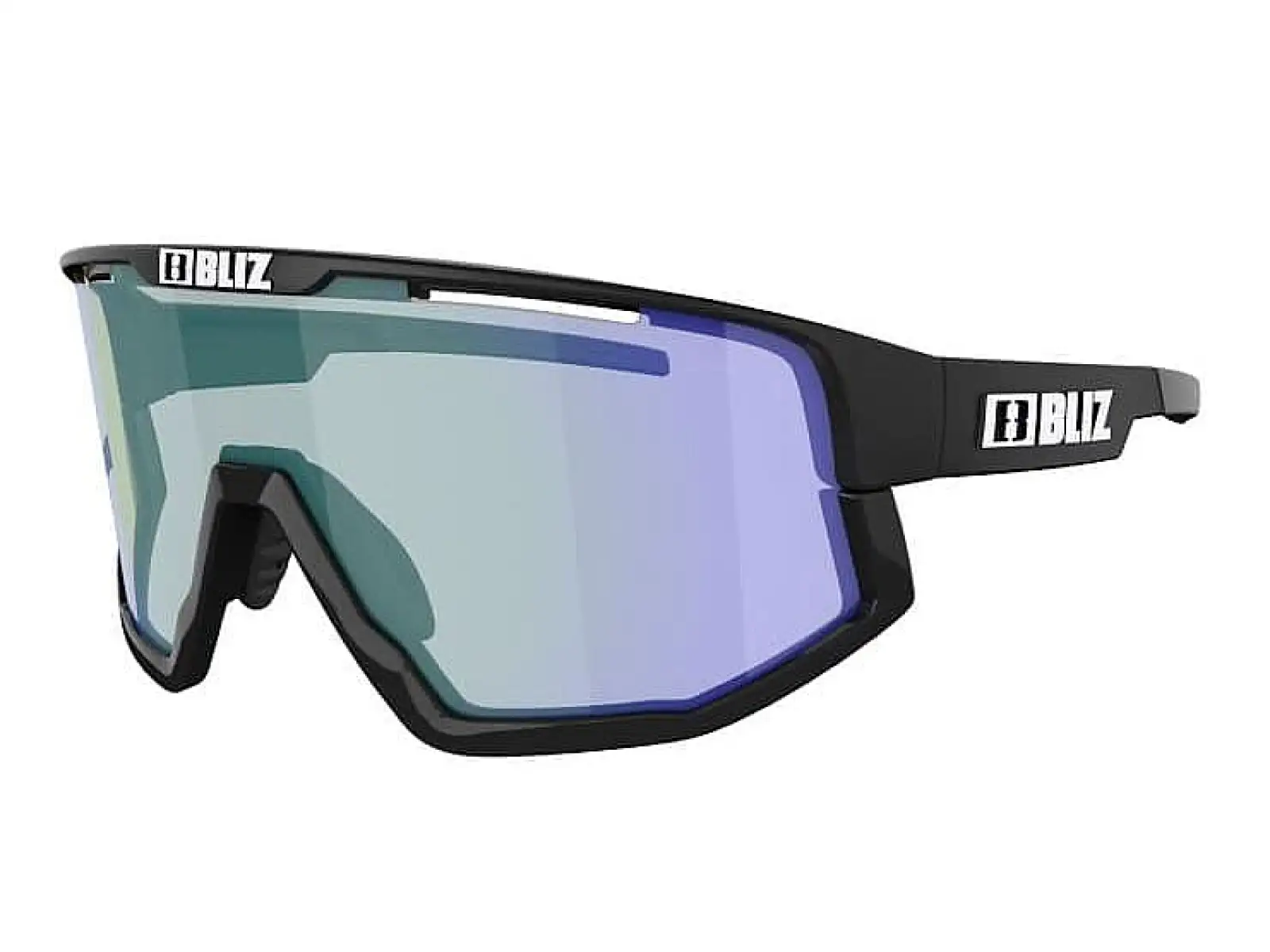 Bliz Fusion Nano Optics cyklistické okuliare Matt Black Photocromic Brown/Blue Multi
