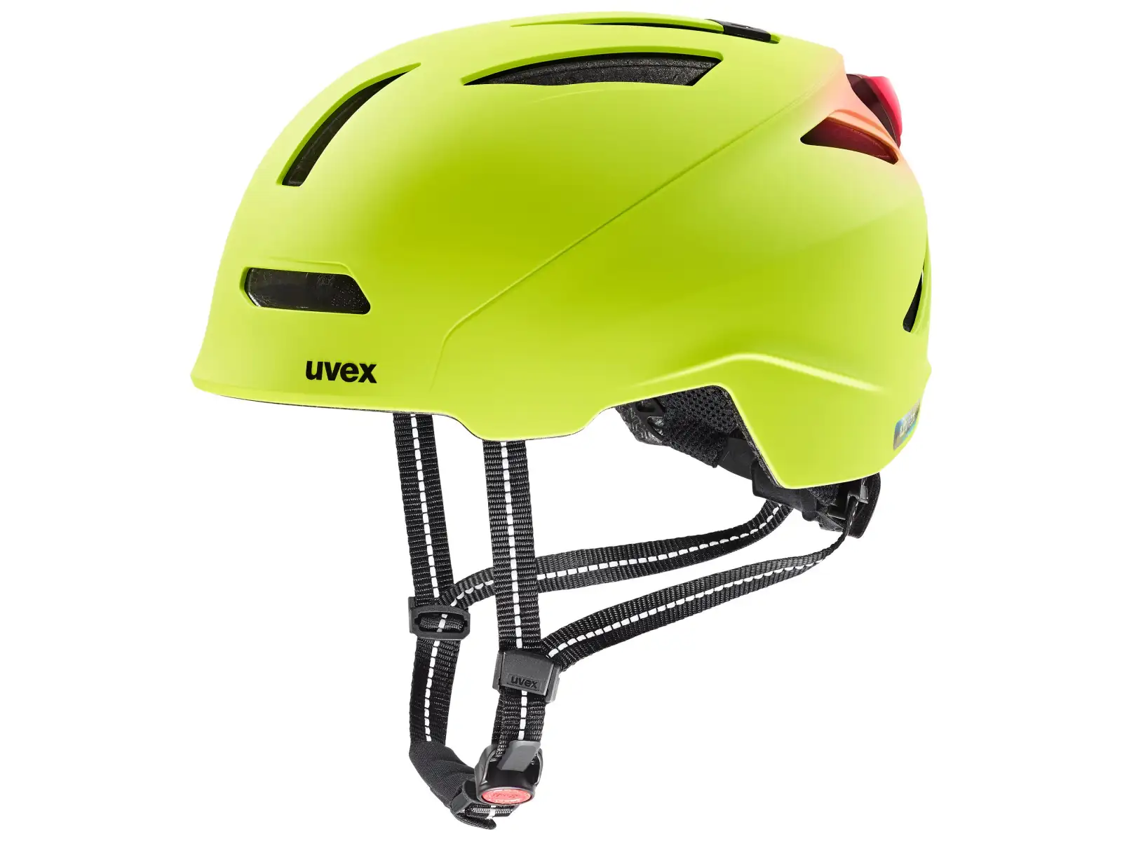 Uvex Urban planet LED prilba Lime matt