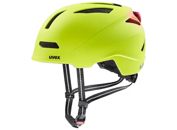 Uvex Urban planet LED prilba Lime matt