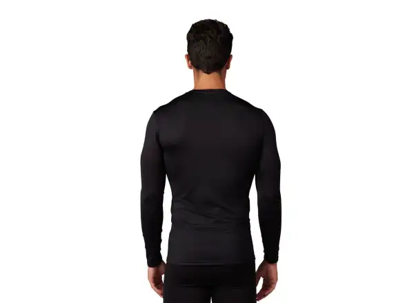 Fox Tecbase pánske tričko s dlhým rukávom Under Shirt Black