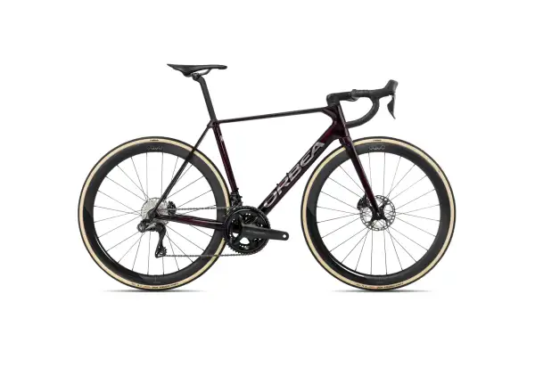 Orbea ORCA M20iLTD PWR cestný bicykel Wine Red-Titanium