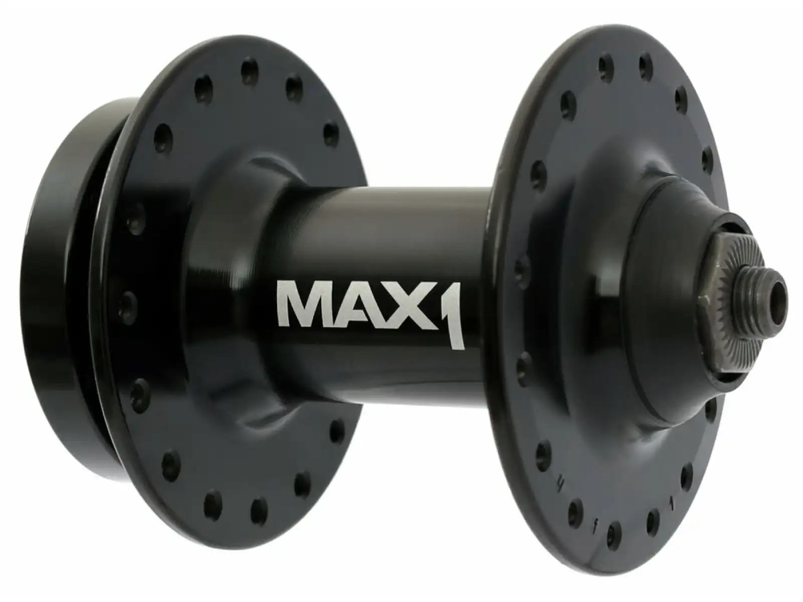 MAX1 Sport predný náboj 5x100 mm čierny 32 dier