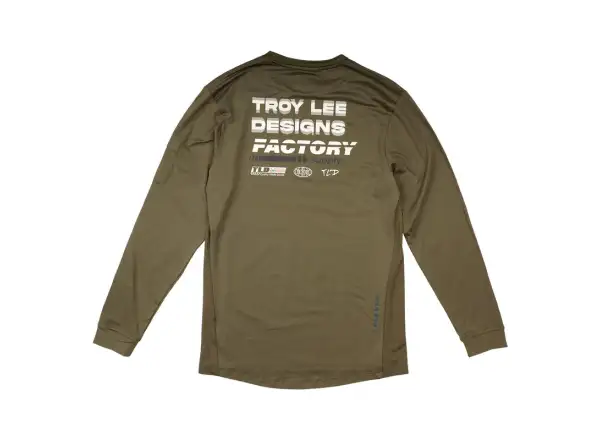 Troy Lee Designs Ruckus Ride Tee detský dres dlhý rukáv Factory Caper