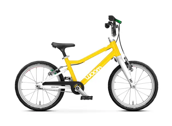 Woom GO 3 Automagic Vibrant Yellow 16 detský bicykel