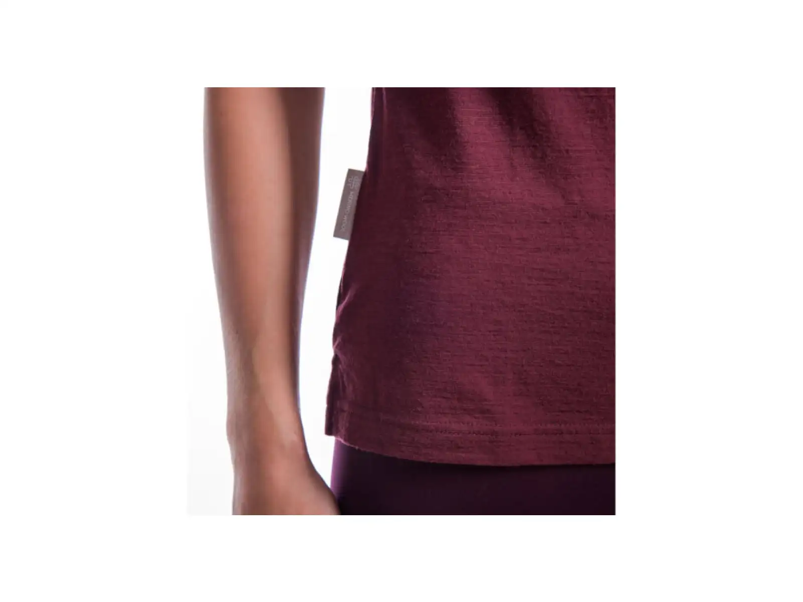 Sensor Merino Air PT Hills dámske tričko krátky rukáv Port Red