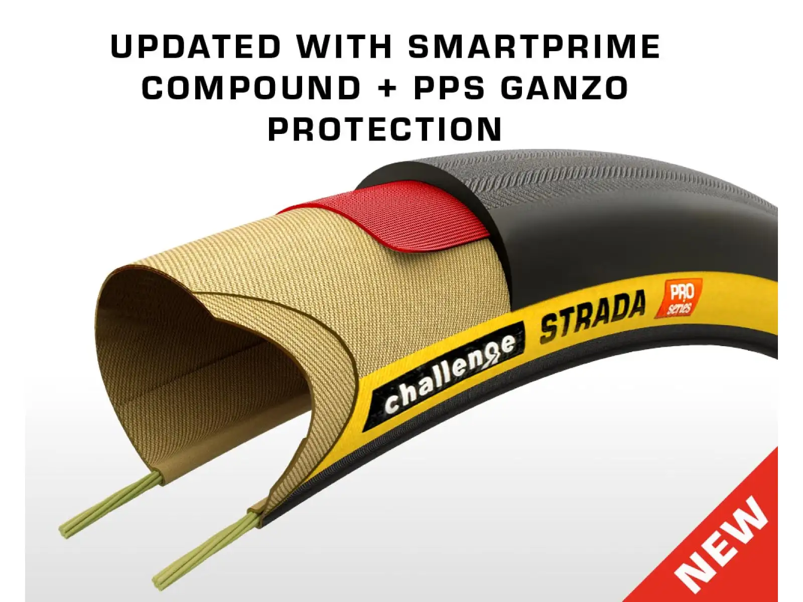 Challenge Strada Pro TLR Easy Fit 700x32 plášť čierna/tan
