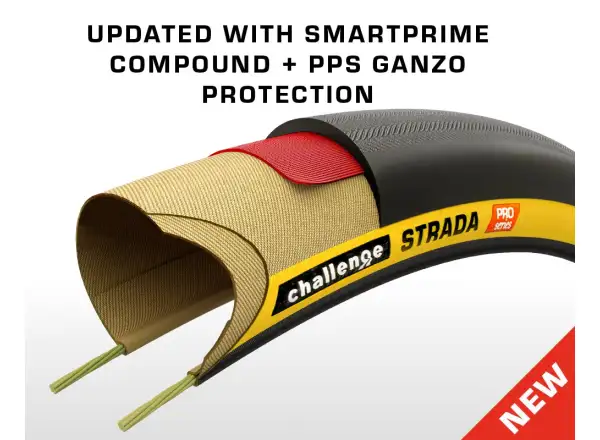 Challenge Strada Pro TLR Easy Fit 700x32 plášť čierna/tan