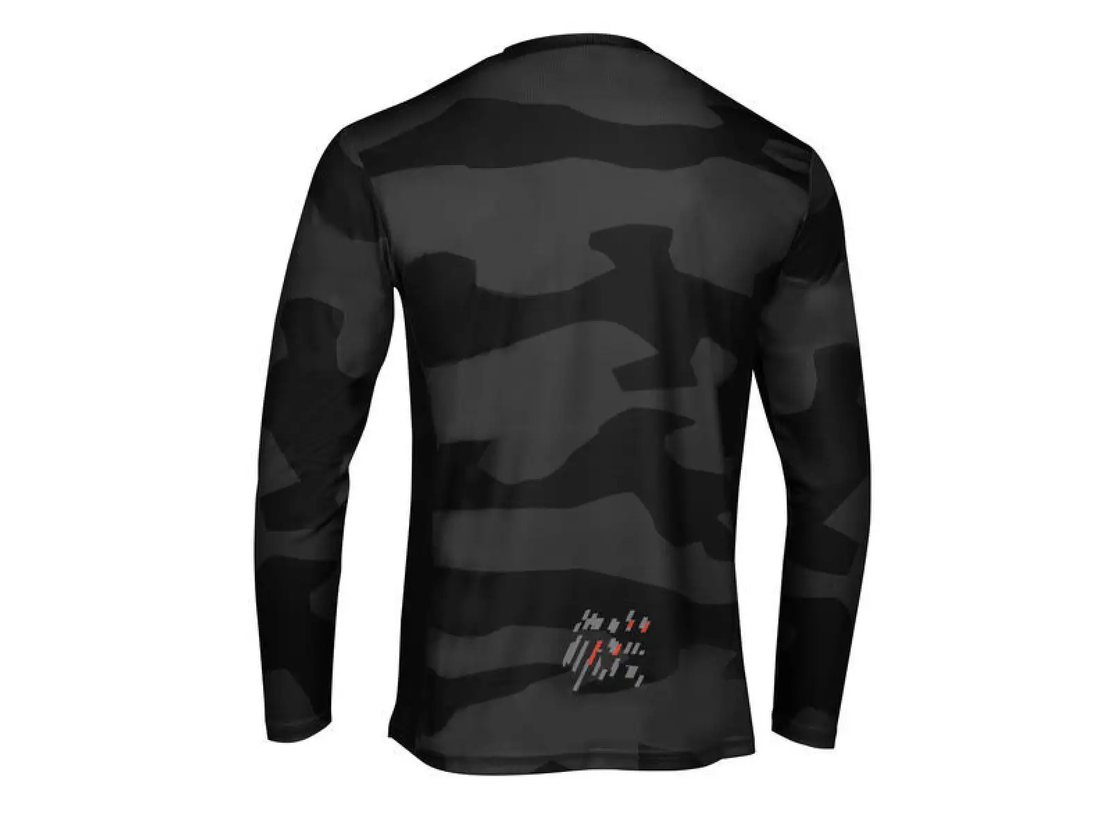 Etape Rocky pánsky voľný dres čierna/červená