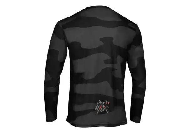 Etape Rocky pánsky voľný dres čierna/červená