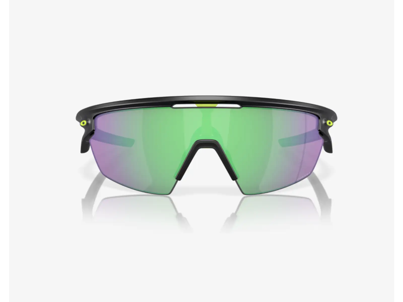 Oakley Sphaera slnečné okuliare Matte Black Ink/Prizm Road Jade