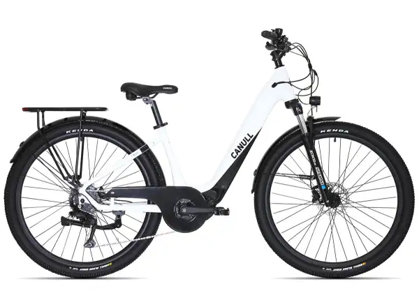 CANULL City 3 720 Wh nízkonástupový elektrobicykel pearl white