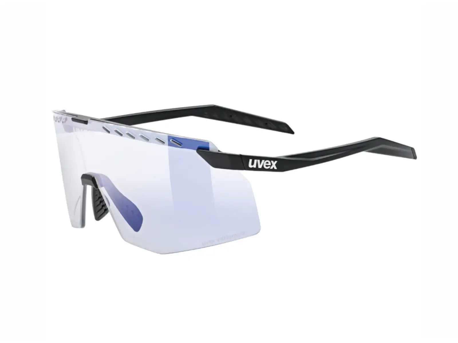 Uvex Pace Stage Variomatic okuliare Black Matt/Mirror Blue
