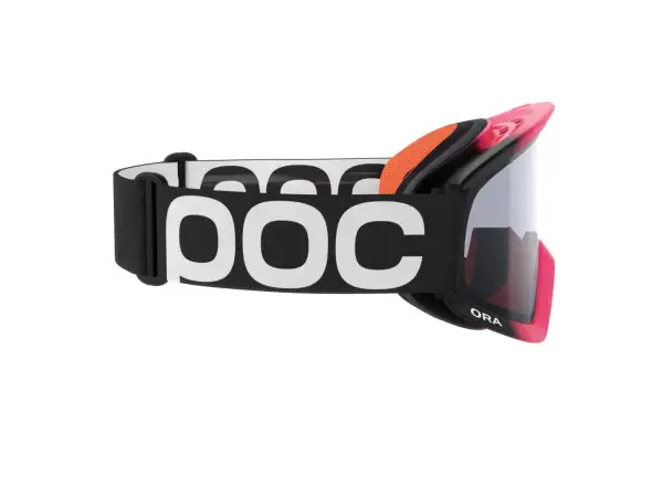 POC Ora Clarity zjazdové okuliare Fluorescent Pink/Uranium Black Translucent