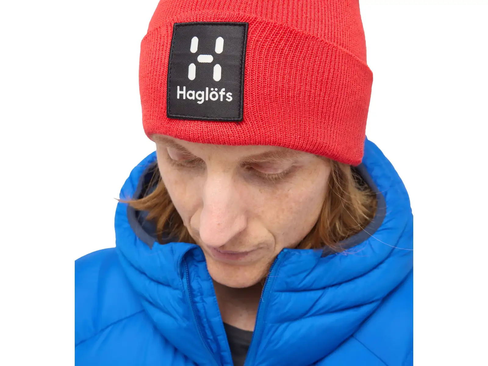 Haglöfs Aze čiapka Bright Red vel. UNI