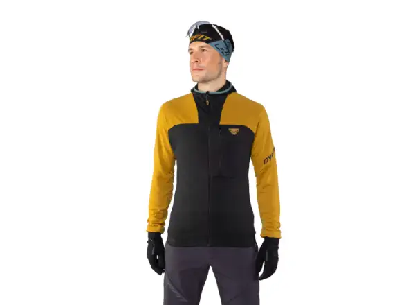 Dynafit Speed Polartec Hooded pánska bunda Tobacco