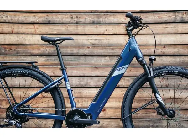 Rock Machine Crossride e450 cross elektrobicykel Gloss Metallic Navy/Silver